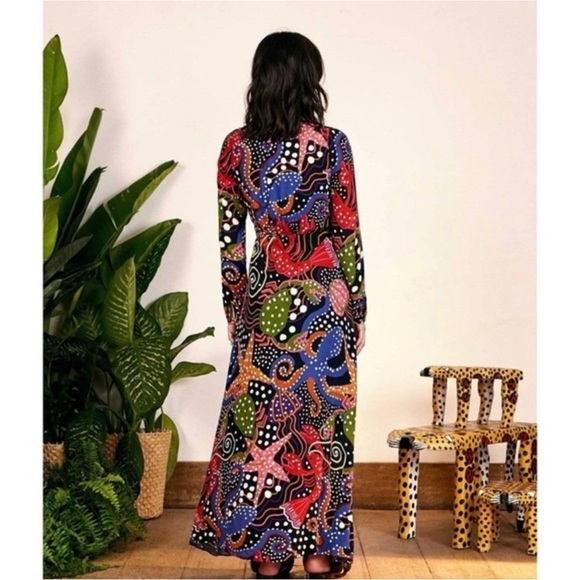 Farm Rio Under the sea maxi dress - Picture 15 of 15